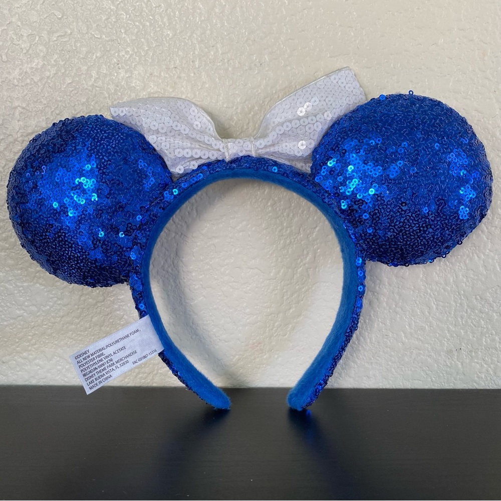 Disney Blue White Star Ears - Picture 3 of 4